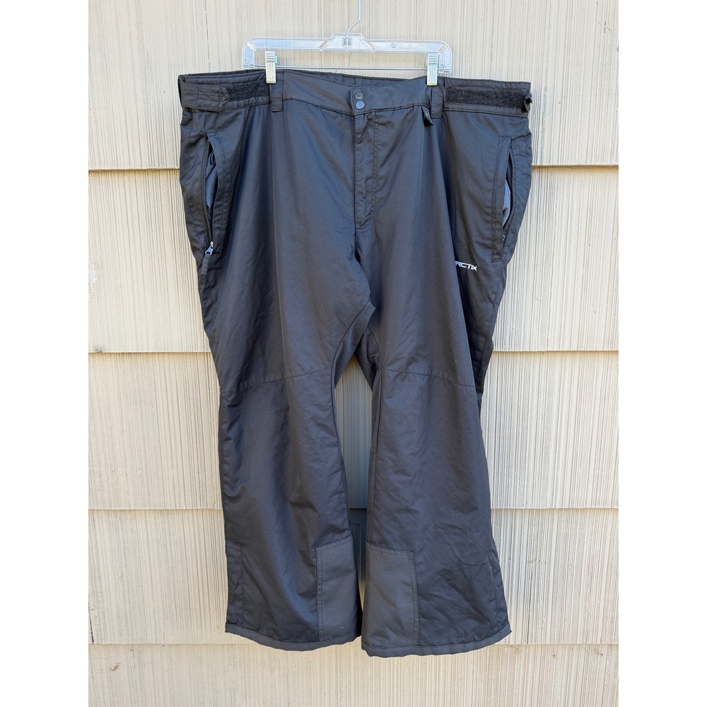 Arctix Mens Insulated Snow Pants Black 3XL Short Ski Snowboard Winter Outdoor